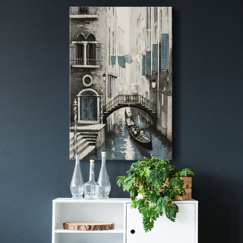 Venice I – Painting Print Winston Porter Mat Color: No Mat Size: 36″ H x 24″ W x 1.5″ D Format: Wrapped Canvas