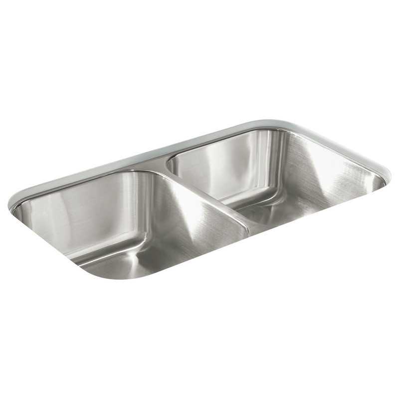 Sterling 11406 McAllister 32″ Double Basin Undermount Stainless – Contemporary – Kitchen Sinks – by Buildcom